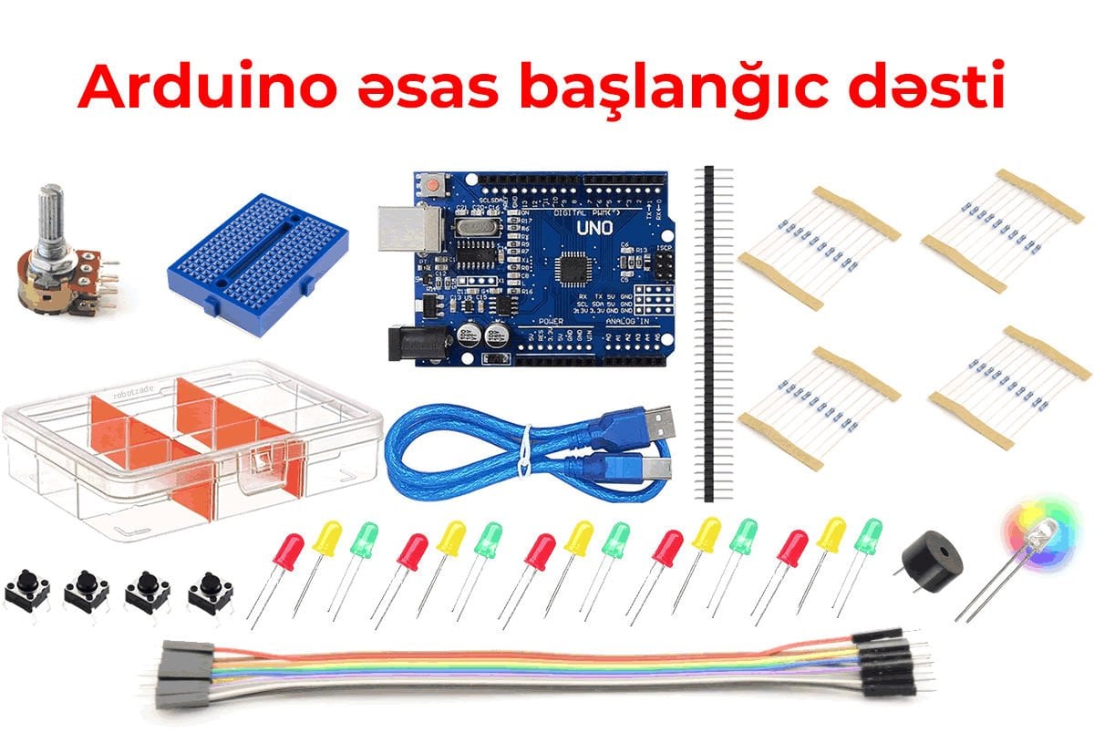 Arduino Əsas Başlanğıc Dəsti