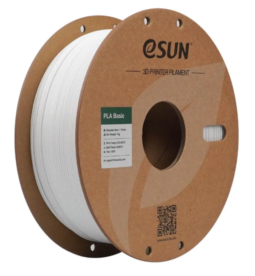 Esun PLA Basic 1.75mm Filament Ağ - 1 kq