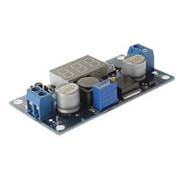 Display'li Tənzimlənəbilən 3A Gərginlik Requlyator Kartı
