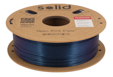 Solid Filament  PLA Chameleon Tech Black - 1 kq