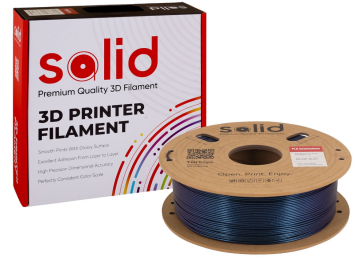 Solid Filament  PLA Chameleon Tech Black - 1 kq