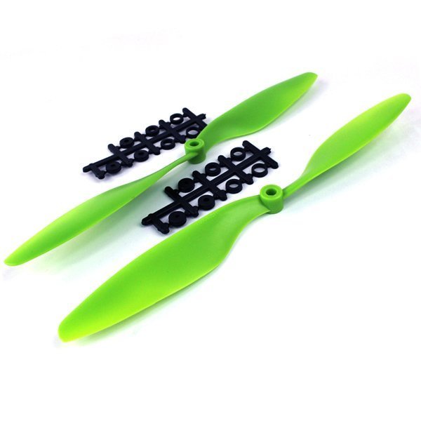 1045 Yaşıl Plastik CW/CCW Pərvanə Dəsti