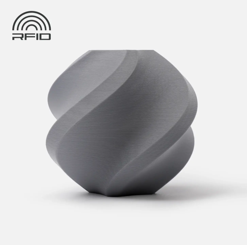 Bambu Lab PLA Matte Filament Kül Bozu - 1 kq