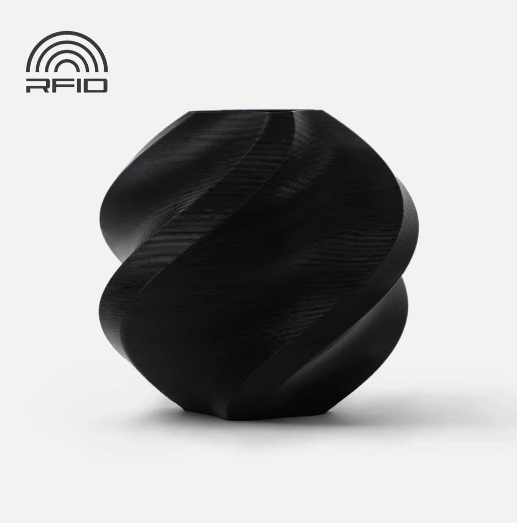 Bambu Lab PLA Basic Filament Qara - 1 kq