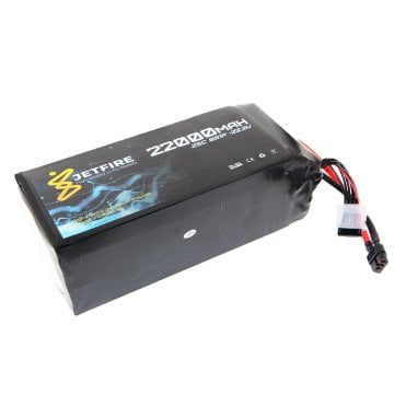 22.2V 22000mAh 25C Li-Po Batareya 6S JetFire Batareya