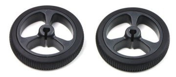 32x7mm Pololu Təkər - Qara