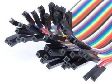40 Pin Ayrılabilən Dişi-Dişi Jumper Kabel - 300 mm