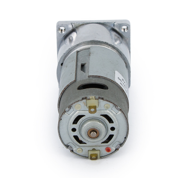 24V 120 RPM 42mm Reduktorlu Kvadrat Flanşlı Uzun DC Motor