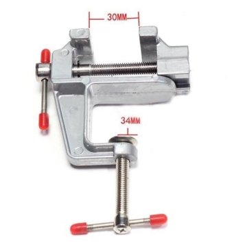 Mini Elektronikçi Qısqac - Masa Qısqacı (Mengene)