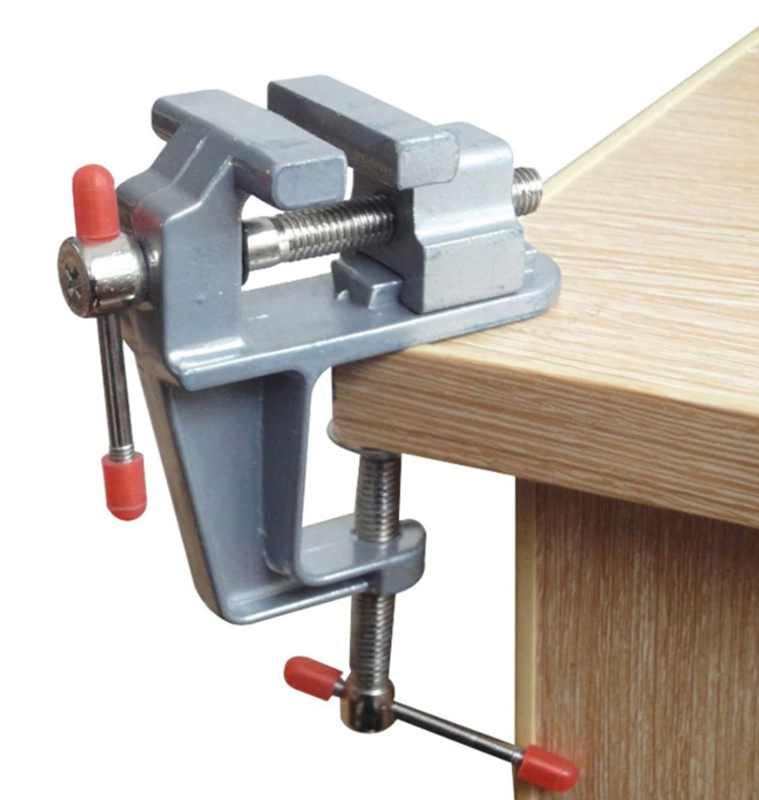 Mini Elektronikçi Qısqac - Masa Qısqacı (Mengene)