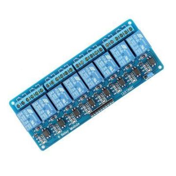 8′li 12V Rele Kartı - 8 Way 12V Relay Module