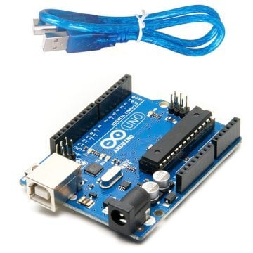 Arduino UNO R3 DIP Kılıf + Kabel Hədiyyə