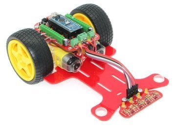 Xətt İzləyən Robot Dəsti - Alfa