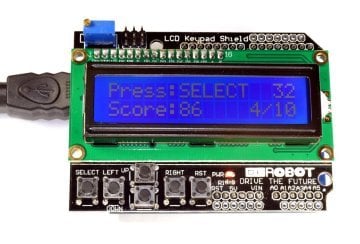 Arduino LCD ve Klaviatura Shield