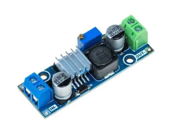 LM2596 Tənzimlənəbilən Gərginlik Düşürücü Requlyator Kartı - 3A - Klemensli