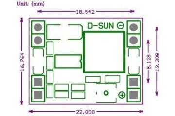 MP1584EN 3 A Mini Tənzimlənəbilən Voltaj Düşürücü Regulyator Kartı - Step Down