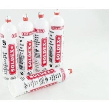 1.2mm Boru Lehim Soldex -  Tube Solder Soldex