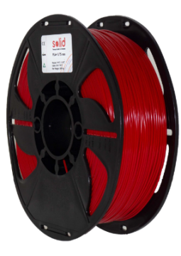 Solid Filament PLA Plus Qırmızı - 1 kq