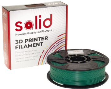 Solid Filament PLA Plus Yaşıl - 1 kq