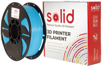 Solid Filament PLA Plus Açıq Mavi - 1 kq