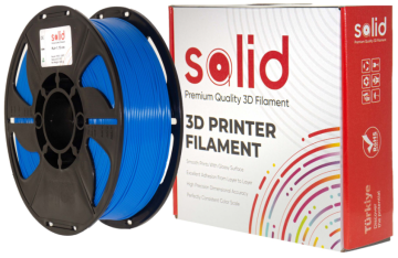 Solid Filament PLA Plus Mavi - 1 kq