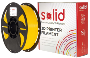 Solid Filament PLA Plus Sarı - 1 kq