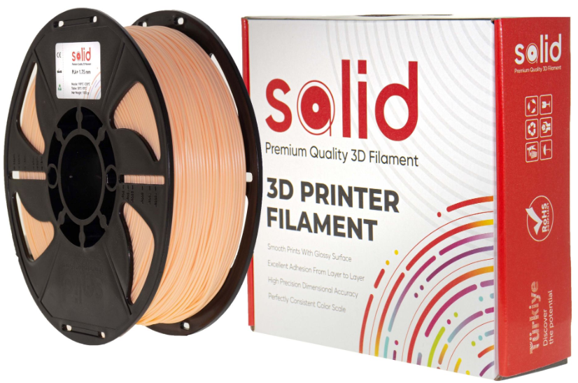 Solid Filament PLA Plus Dəri Rəngi - 1 kq
