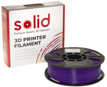 Solid Filament PLA Plus Bənövşəyi - 1 kq