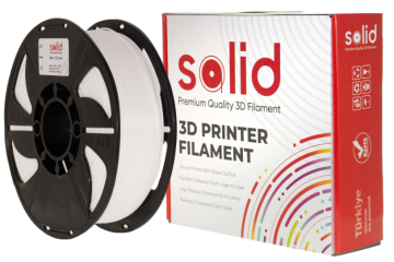 Solid Filament PLA Plus Ağ - 1 kq