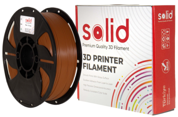 Solid Filament PLA Plus Qəhvəyi - 1 kq