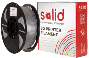 Solid Filament PLA Plus Gümüş - 1 kq