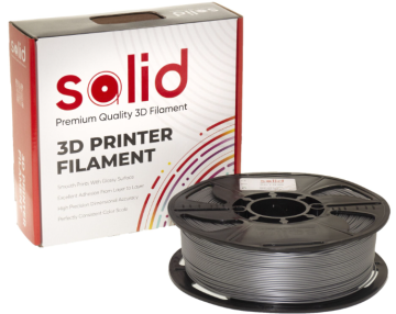 Solid Filament PLA Plus Gümüş - 1 kq