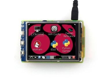 3.2'' Raspberry Pi Touch LCD Ekran (Əsas Ekran)