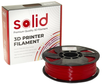 Solid Filament PETG Qırmızı - 1 kq