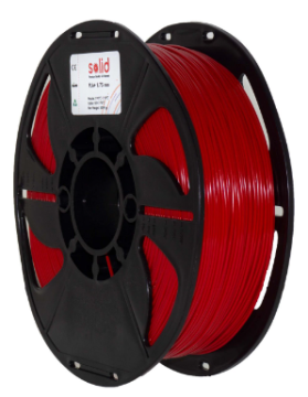 Solid Filament PETG Qırmızı - 1 kq