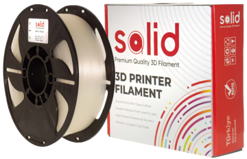 Solid Filament PETG Şəffaf Rəng - 1 kq