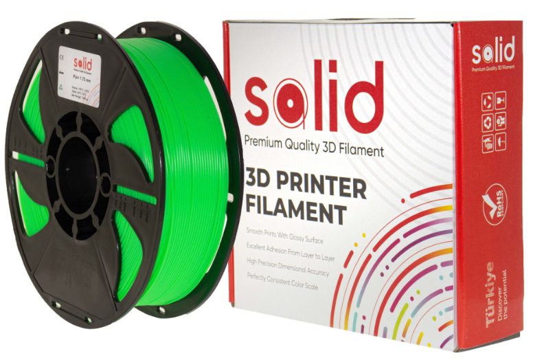 Solid Filament PETG Yaşıl - 1 kq