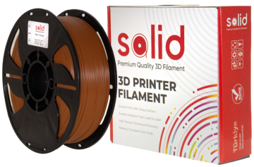 Solid Filament PETG Qəhvəyi - 1 kq