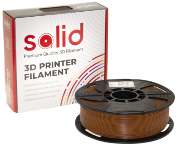 Solid Filament PETG Qəhvəyi - 1 kq