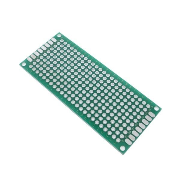 İki Üzlü Deşikli Plata - Pertinax 3x7sm