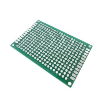 İki Üzlü Deşikli Plata - Pertinax 4x6sm