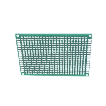 İki Üzlü Deşikli Plata -  Pertinax 5x7sm