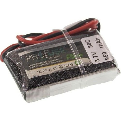 3.7V 1S Li-Po Batareya 950 mAh 30C