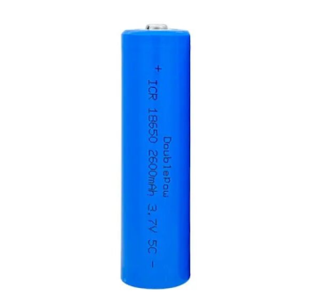 3.7V 2600mAh 18650 Li-ion Şarjlı Batareya - Başlı