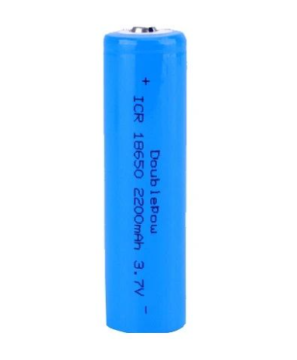 3.7V 2200mAh 18650 Li-ion Şarjlı Batareya - Başlı
