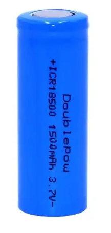 3.7V 1500mAh 18650 Li-ion Şarjlı Batareya - Başsız