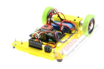 GinBot Sürətli Xətt İzləyən Robot Dəsti Enkoderli