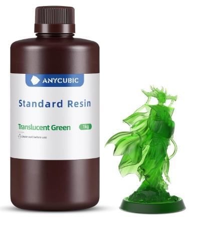 Anycubic Standart Reçine Translucent Yaşıl - 1 kq